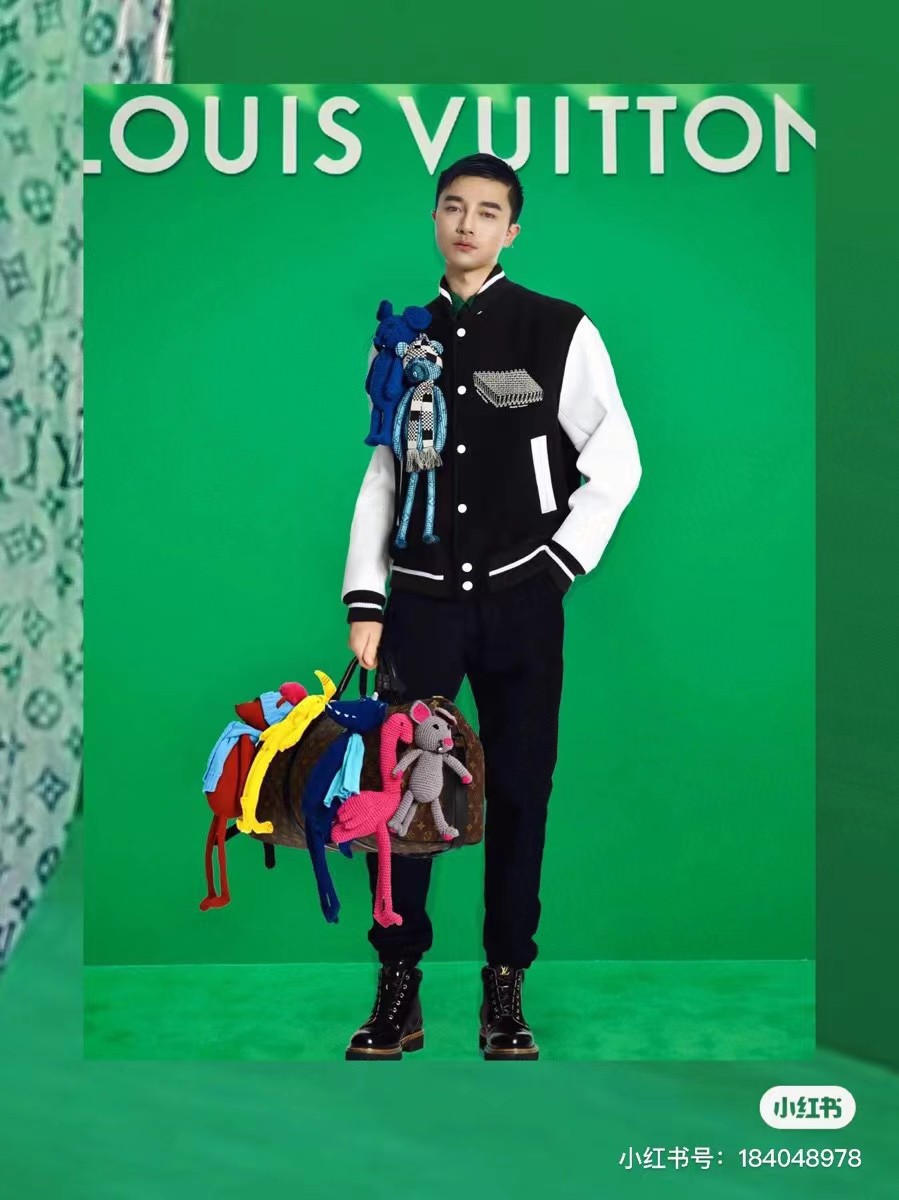 21FW 루이비통 야구점퍼 캐시미어+울 고급형 1125