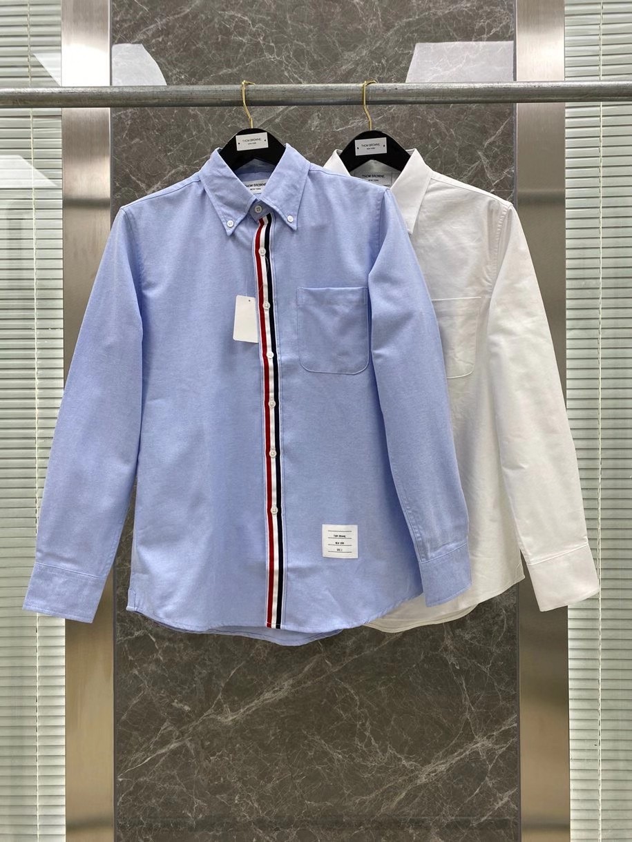 세일~ 톰브라운 옥스퍼드 삼선 셔츠 1202-1
