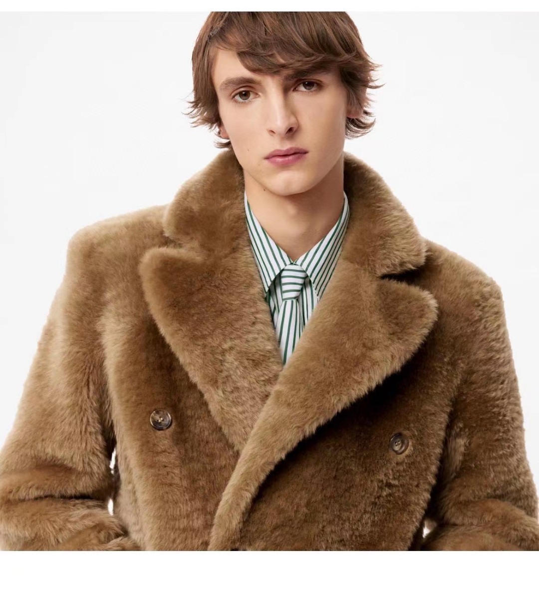 21FW 루이비통 호주산 양털 코트 1212