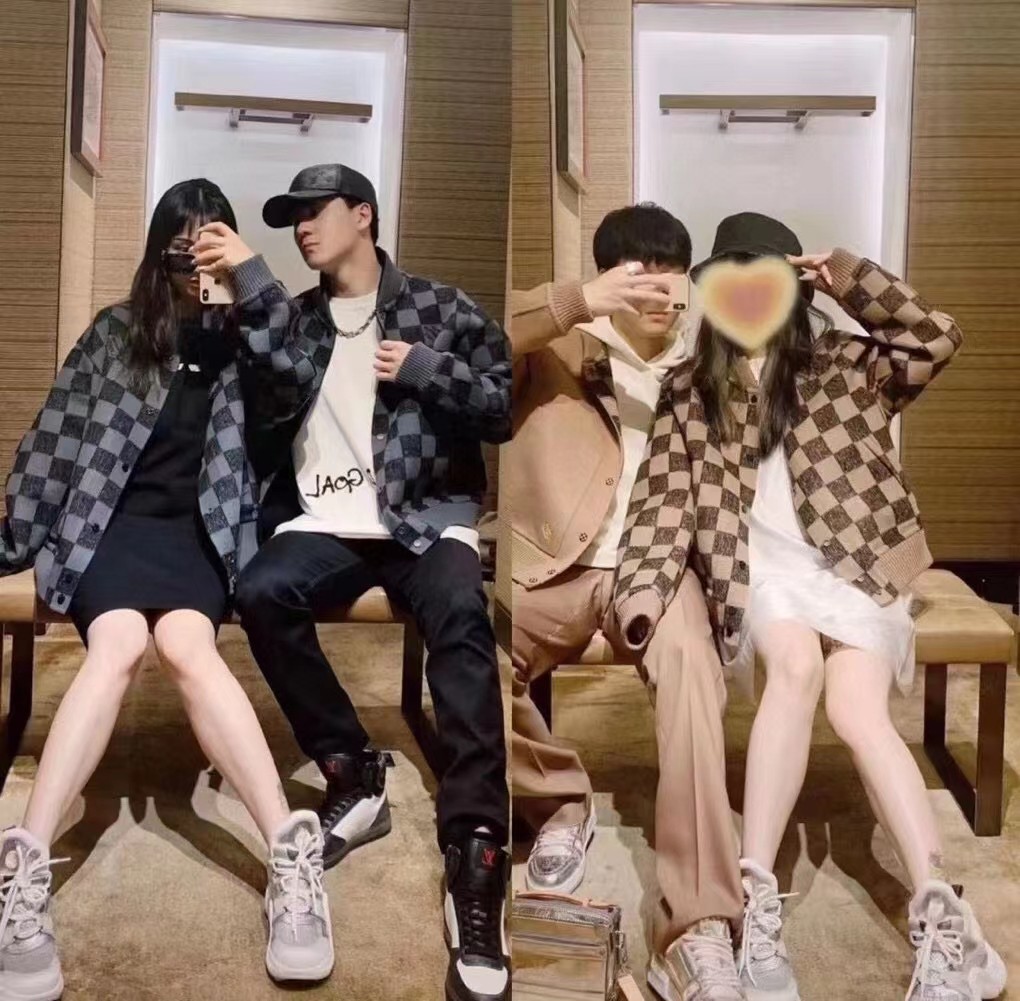 21FW 루이비통 다미에 양면 캐시미어 아우터 재킷 1216