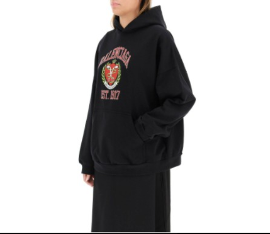 BALENCIAGA  발렌시아가 21FW 칼리지 로고 후디