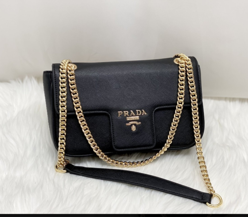 프라다 사피아노 체인 크로스백