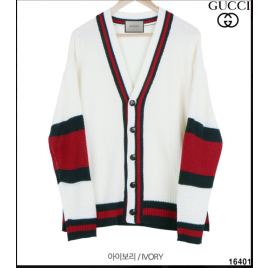 구찌 배색 포인트 가디건 2종