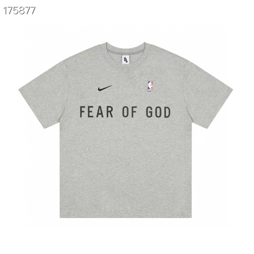 세일 2장 22ss 나이키 X NBA X 피어오브갓 협업 로고 반팔티셔츠 3종 0302