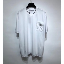 22ss 프라다 로고 라운드 반팔2종 0319