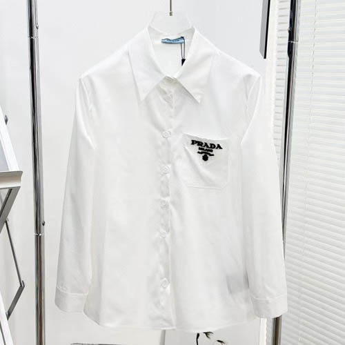 22년 프라다 로고 포켓 긴팔 셔츠 0828