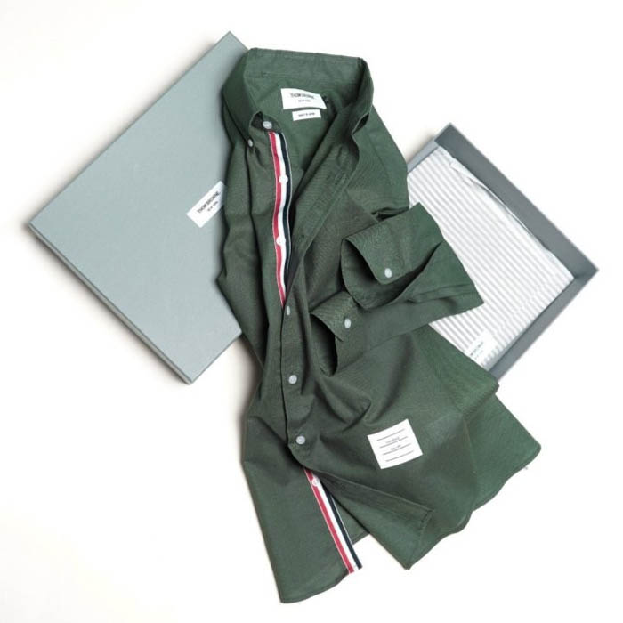 톰브라운 기본형 Linen 셔츠 4종