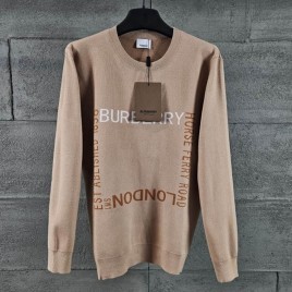 버버리 로고 라운드 긴팔니트