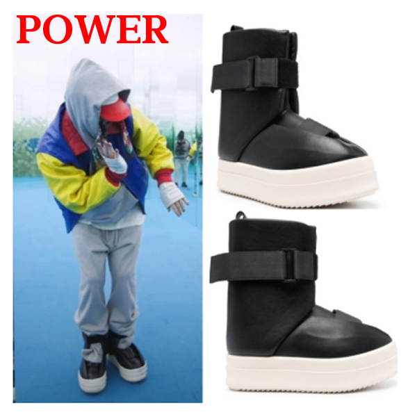 릭오웬스 레더 버클 앵클 부츠 2종