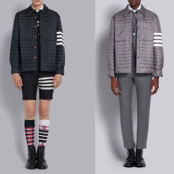 톰브라운 4바 경량 패딩 2종