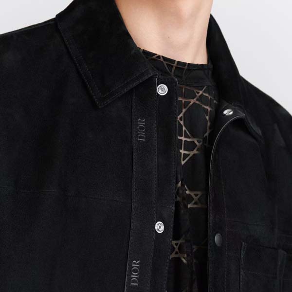 24FW 디올 로고 스웨이드 자켓 1210