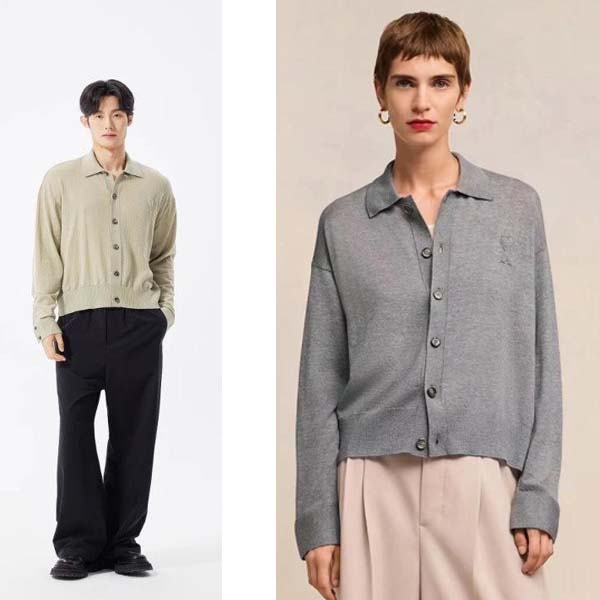 아미 드꾀흐 하트 카라 가디건 3종