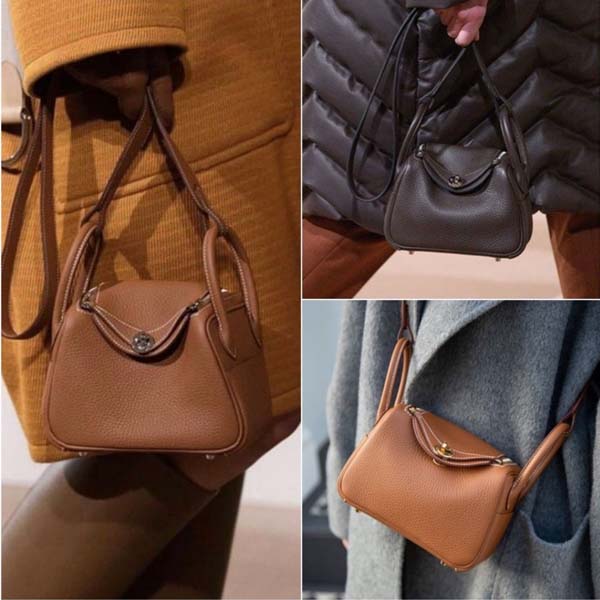 에르메스 레더 린디백 2종