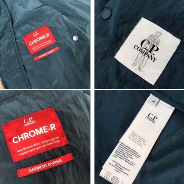 CP Company 렌즈 크롬 재킷