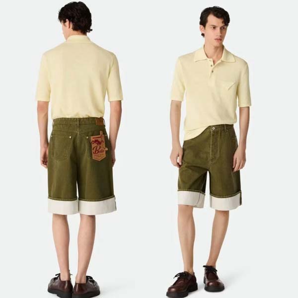 25년 보테가베네타 가죽패치 벨라 팬츠 0329