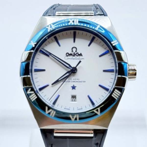 오메가 화이트판 시계