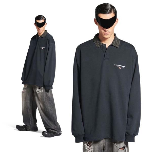 발렌시아가 유니티 스포츠 폴로 롱슬리브