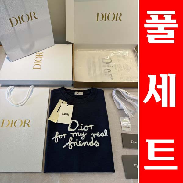 25년 디올 로고 반팔 티셔츠 2종 0425