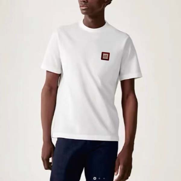 25년 에르메스 패치로고 라운드 반팔티셔츠 2종 0522