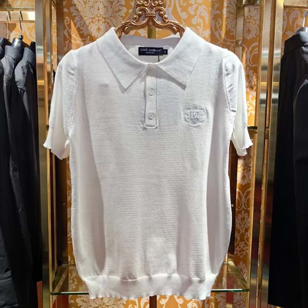 25년 돌체앤가바나 자수로고 폴로 반팔니트 2종 0523