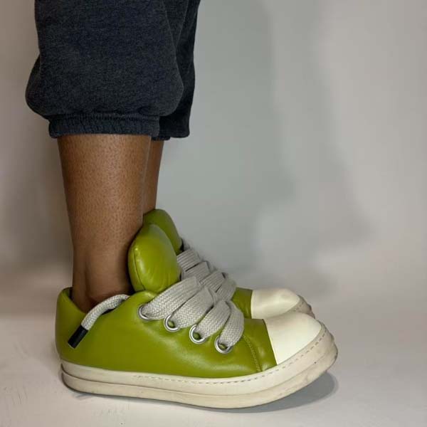 고객요청 릭오웬스 점보 패딩 레이스업 스니커즈 2종