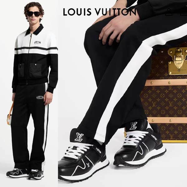 25년 루이비통 New 런어웨이 맥시 레더 스니커즈 0610