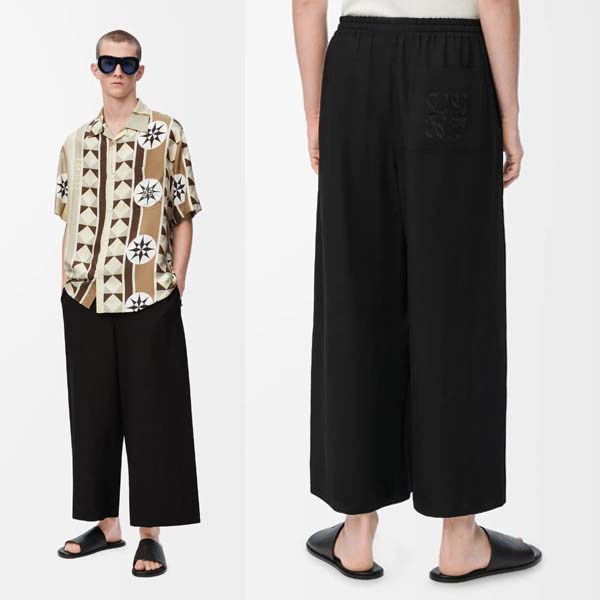 25년 로에베 Cropped Trousers 팬츠 0610