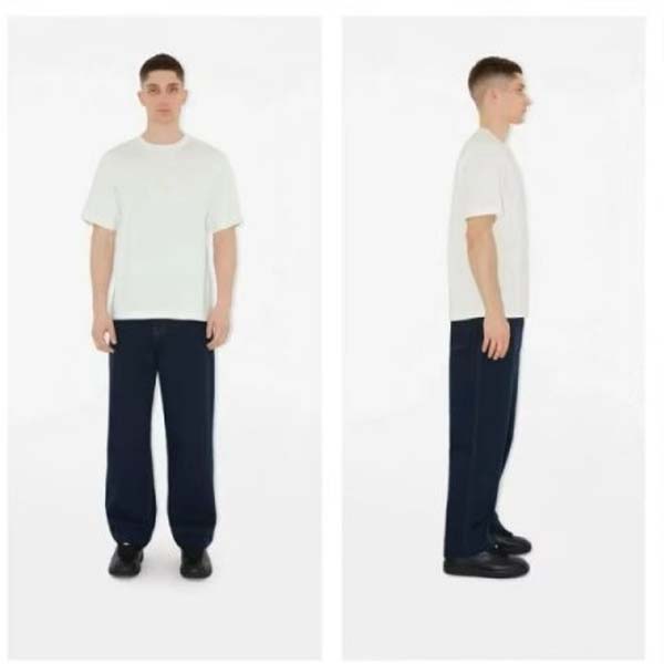 버버리 월계관 자수로고 반팔 티셔츠 2종