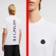25년 몽클레어 백로고 Chalvine 라운드 반팔 티셔츠 2종 0702