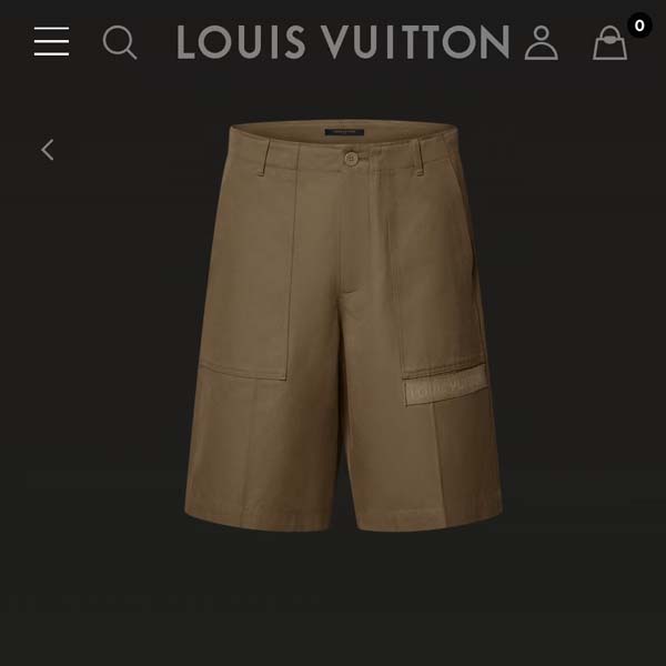 25년 루이비통 Signature Casual Shorts 0716