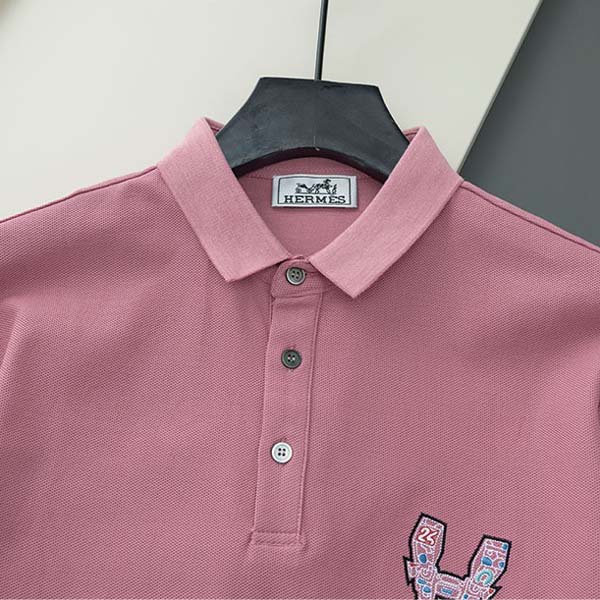 에르메스 H비대칭 자수로고 폴로 반팔 티셔츠 3종