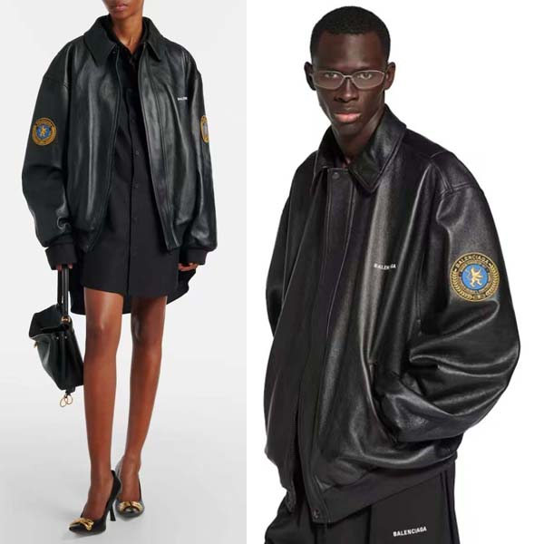 25년 발렌시아가 Taxi 재킷 in Black 0727