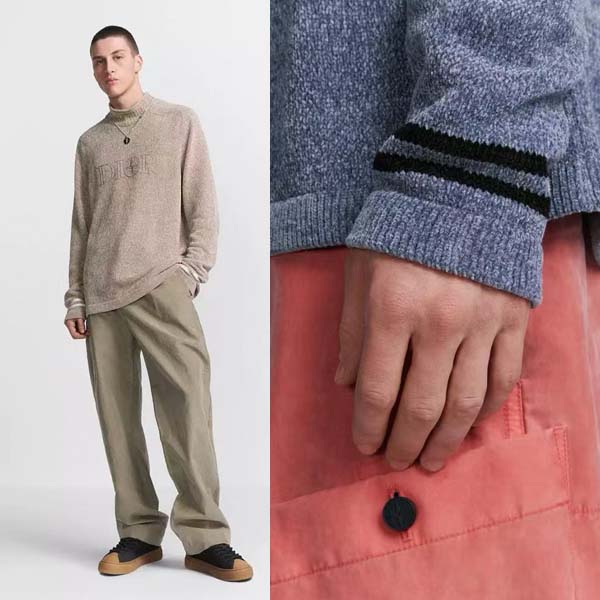 25년 스톤아일랜드 x 디올 로고 스웨터 니트 2종 0730