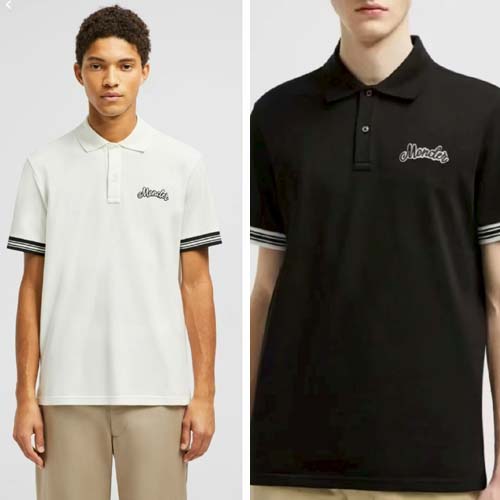 25년 몽클레어 자수로고 폴로 반팔티셔츠 2종 0813