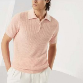 25년 브루넬로 쿠치넬리 폴로 니트 반팔티셔츠 4종 0813