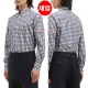 톰브라운 Gingham Check Poplin Armband 셔츠 0815