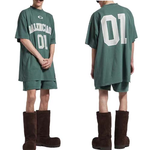 25년 발렌시아가 로고 베이스볼 Series 반팔티셔츠 4종 0816