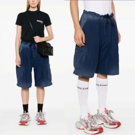 25년 발렌시아가 특수워싱 솟 팬츠 0817