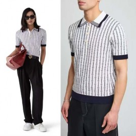 25년 카사블랑카 로고 폴로 반팔니트 0818