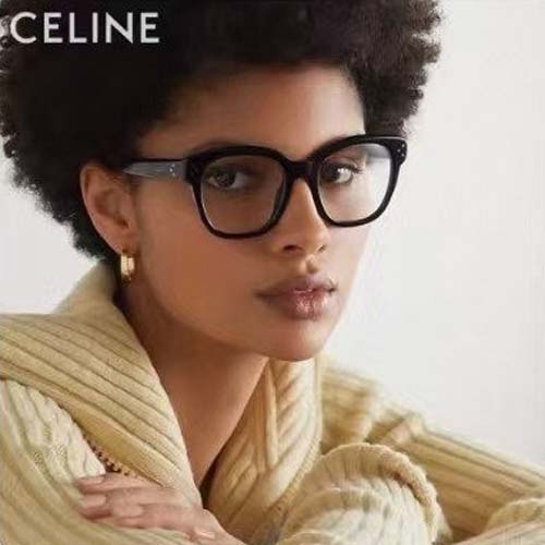 셀린느 로고 블랙 안경테 세트