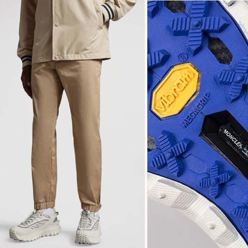 몽클레어 TRAILGRIP GTX 화이트 스니커즈