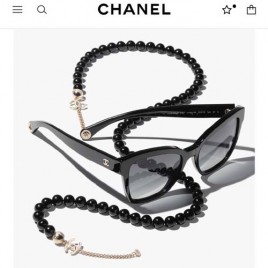 샤넬 로고 아세테이트 선글라스 풀박