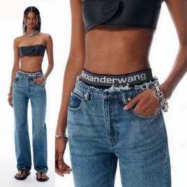 25년 알렉산더왕 인디고 Pre Styled Ez 데님팬츠