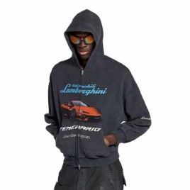 발렌시아가 x 람보르기니 오토모빌리 후드집업