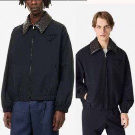 25년 보테가베네타 롱슬리브 지퍼업 블루종 1008