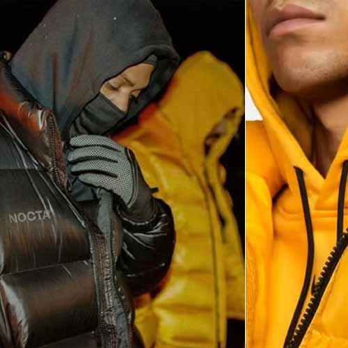 나이키 x 드레이크 녹타 퍼퍼 다운점퍼 유니버시티 골드 2종 1010