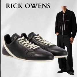 25년 릭오웬스 미니멀 레더 패널 스니커즈 5종 1115