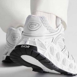 디올 B35 NXXT 레더 화이트 스니커즈