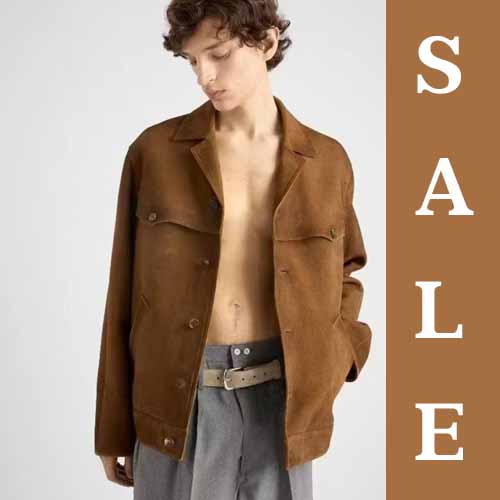 프라다 올 레더 재킷