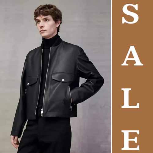 에르메스 레더 무스탕